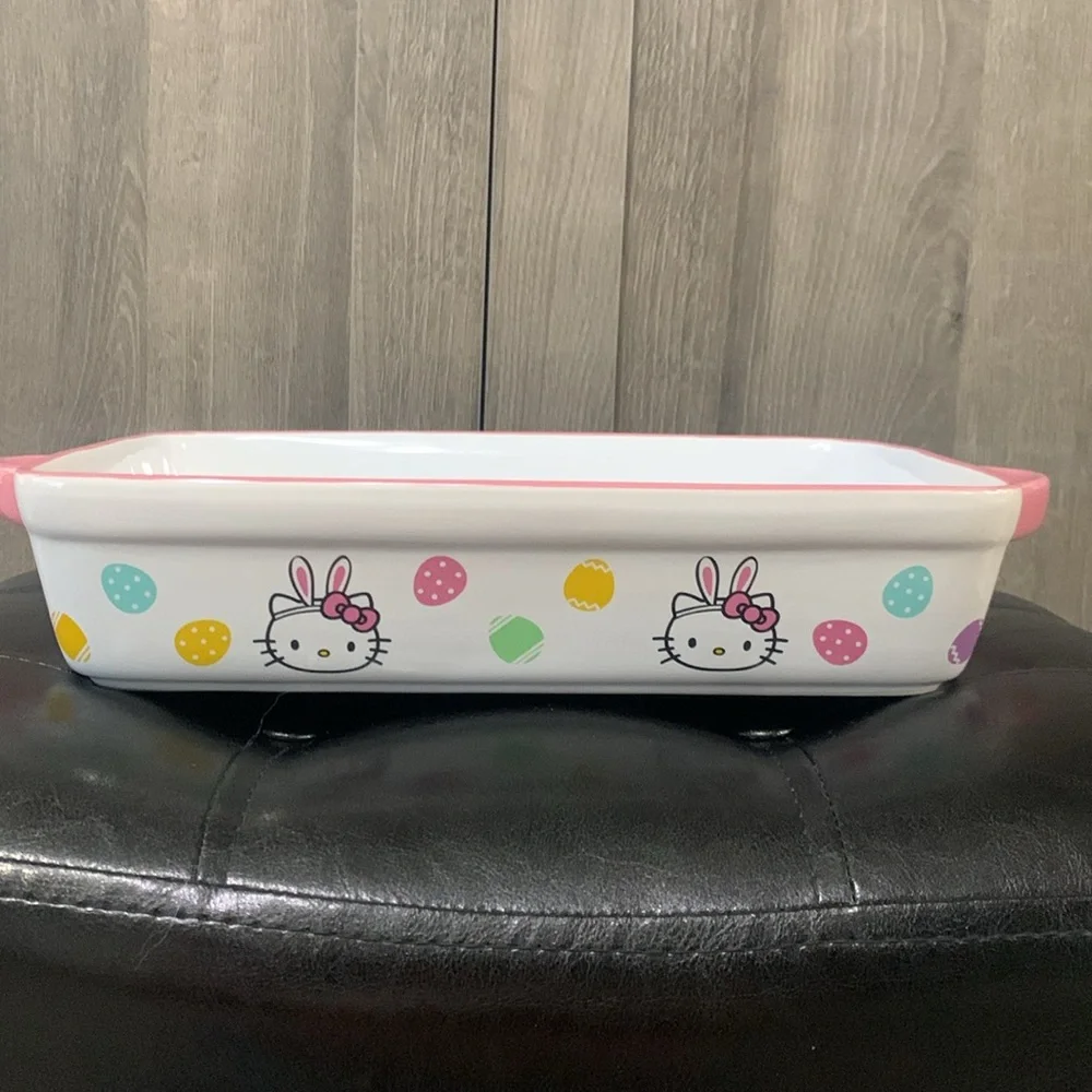 Hello Kitty Easter Bunny Spring Rectangle Cake Baking Pan By Sanrio